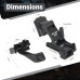 Optics J‑Arm Mount Set, Helmet Adapter for Low‑Light Outdoor Viewing Optics J‑Arm Mount Set, Helmet Adapter for Low‑Light Outdoor Viewing