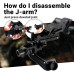 Optics J‑Arm Mount Set, Helmet Adapter for Low‑Light Outdoor Viewing Optics J‑Arm Mount Set, Helmet Adapter for Low‑Light Outdoor Viewing