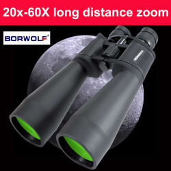 Borwolf 20-60X70 Zoom Binoculars for Wildlife Observation, Bird Watching & Outdoor Adventures