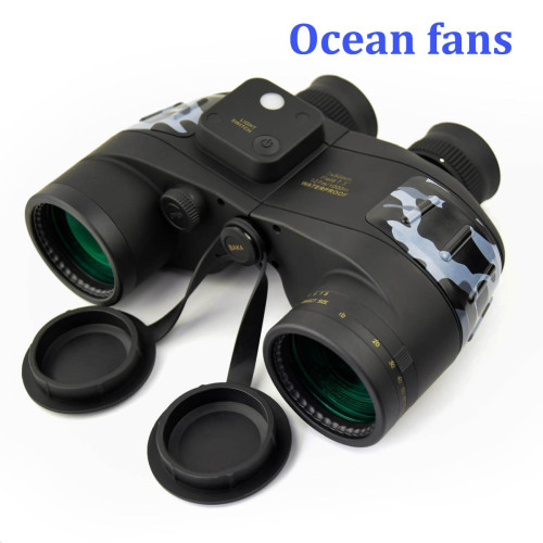 Brightsky 10x50 Binoculars w/ Compass & Rangefinder for Wildlife Spotting & Travel