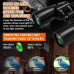 10-30x50 Zoom Binoculars HD for birding, hiking, sports events, and stargazing