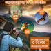 10-30x50 Zoom Binoculars HD for birding, hiking, sports events, and stargazing