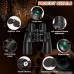 10-30x50 Zoom Binoculars HD for birding, hiking, sports events, and stargazing