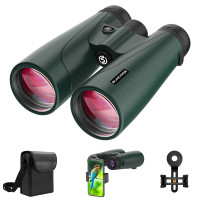 Suncore 10X50 Binoculars HD BAK4 FMC Compact Bird Watching Traveling