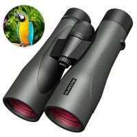Suncore 12X50 Long-Range Binoculars with 26mm Large Eyepiece for Wildlife Spotting & Travel