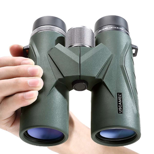 Uscamel Luger 8x42 / 10x42 HD Binoculars w/ BAK4 Prism for Birding & Camping