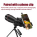Borwolf 25-75X80 ED Spotting Scope for Birding & Wildlife Observation